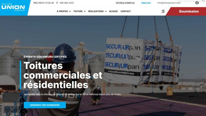 Toiture Union : Le couvreur de Montréal