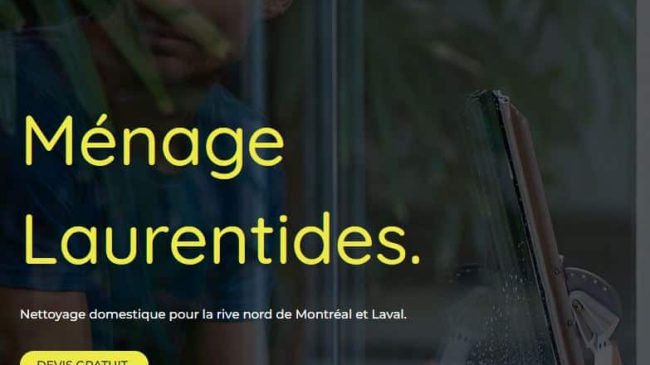 Ménage Laurentides – Experts du nettoyage dans les Laurentides
